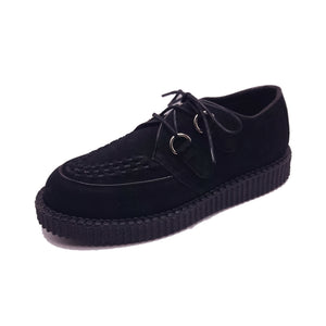 Creepers Rocket Black Suede