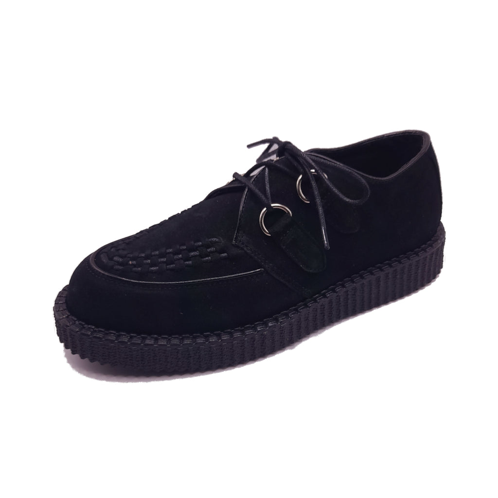 Creepers Rocket Black Suede