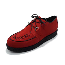 Cargar imagen en el visor de la galería, Creepers Rocket Red Suede
