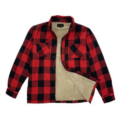 Camisa Sherpa de Cuadros