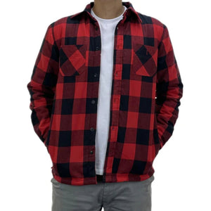Camisa Sherpa de Cuadros
