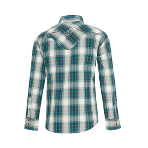 Camisa Western Jeff Blue