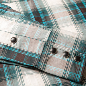 Camisa Western Jeff Blue