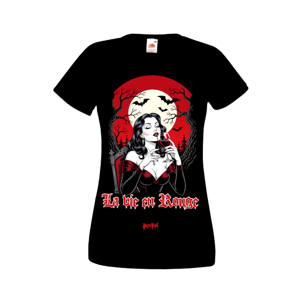 Camiseta La Vie en Rouge