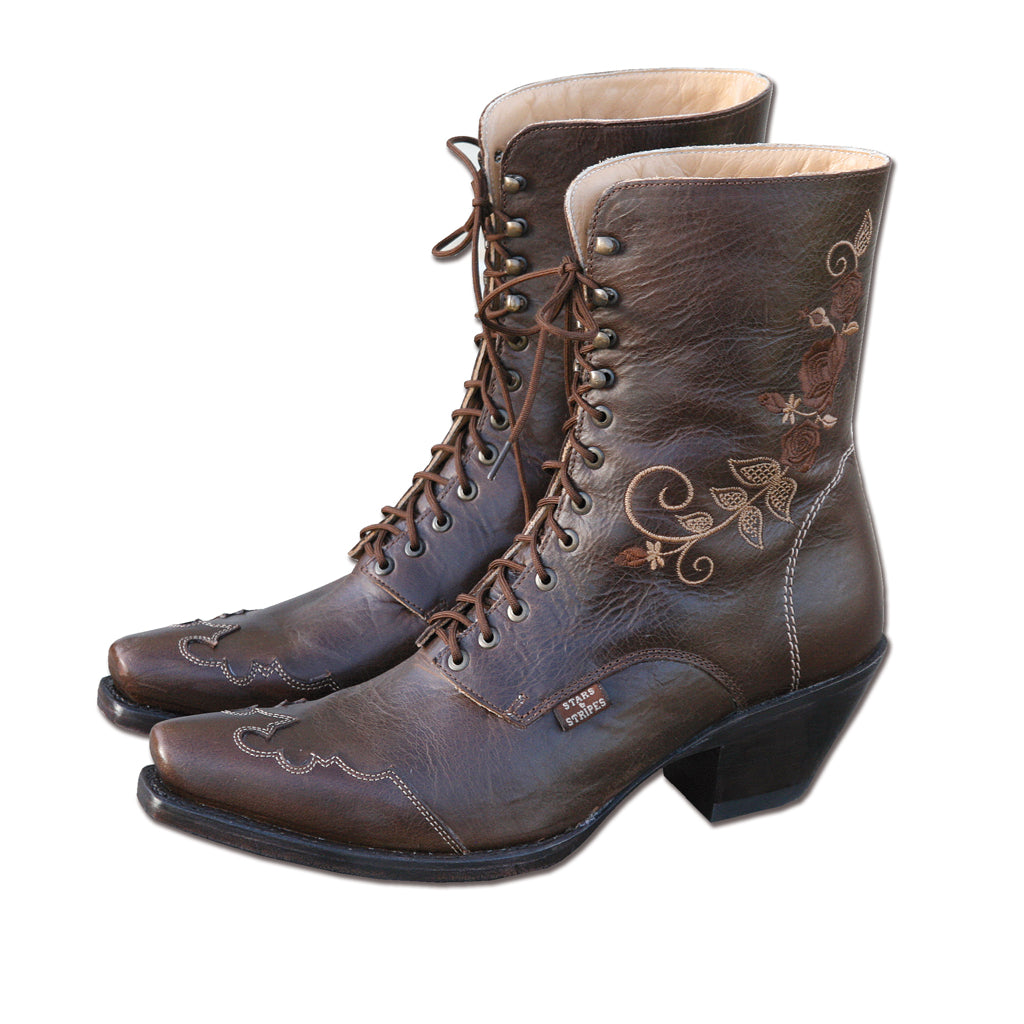 Botas Western Mujer Rosie Brown
