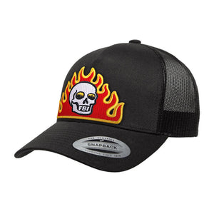 Gorra Skull in Flames
