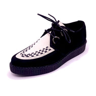 Boogies Rocket Black & White Suede