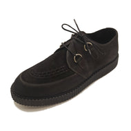 Creepers Rocket Grey & Black Suede