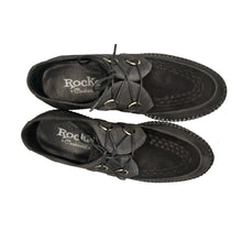 Load image into Gallery viewer, Creepers Rocket Grey &amp; Black Suede