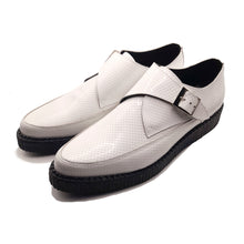 Cargar imagen en el visor de la galería, Boogies Rocket White Leather &amp; Dotted