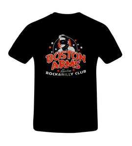 Camiseta Boston Arms London Rockabilly Club