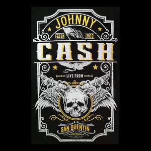 Camiseta  Johnny Cash St. Quentin