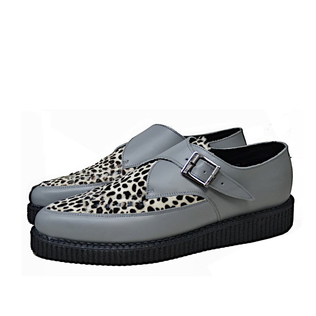 Pointed Creepers Grey & White Leopard