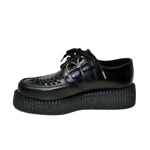 Creepers Black Box Leather