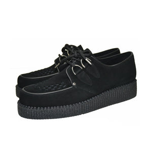 Creepers Black Suede Leather