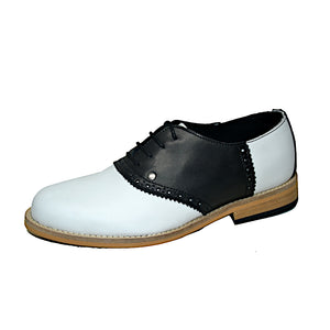 Saddle Shoe White and Black